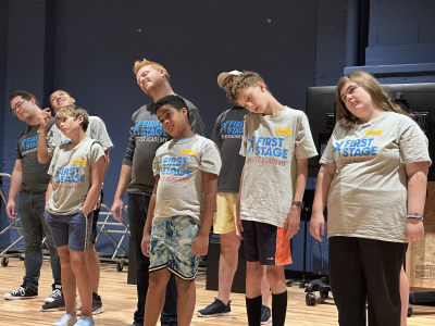 First Stage Next Steps Students photographed by Paul Ruffalo